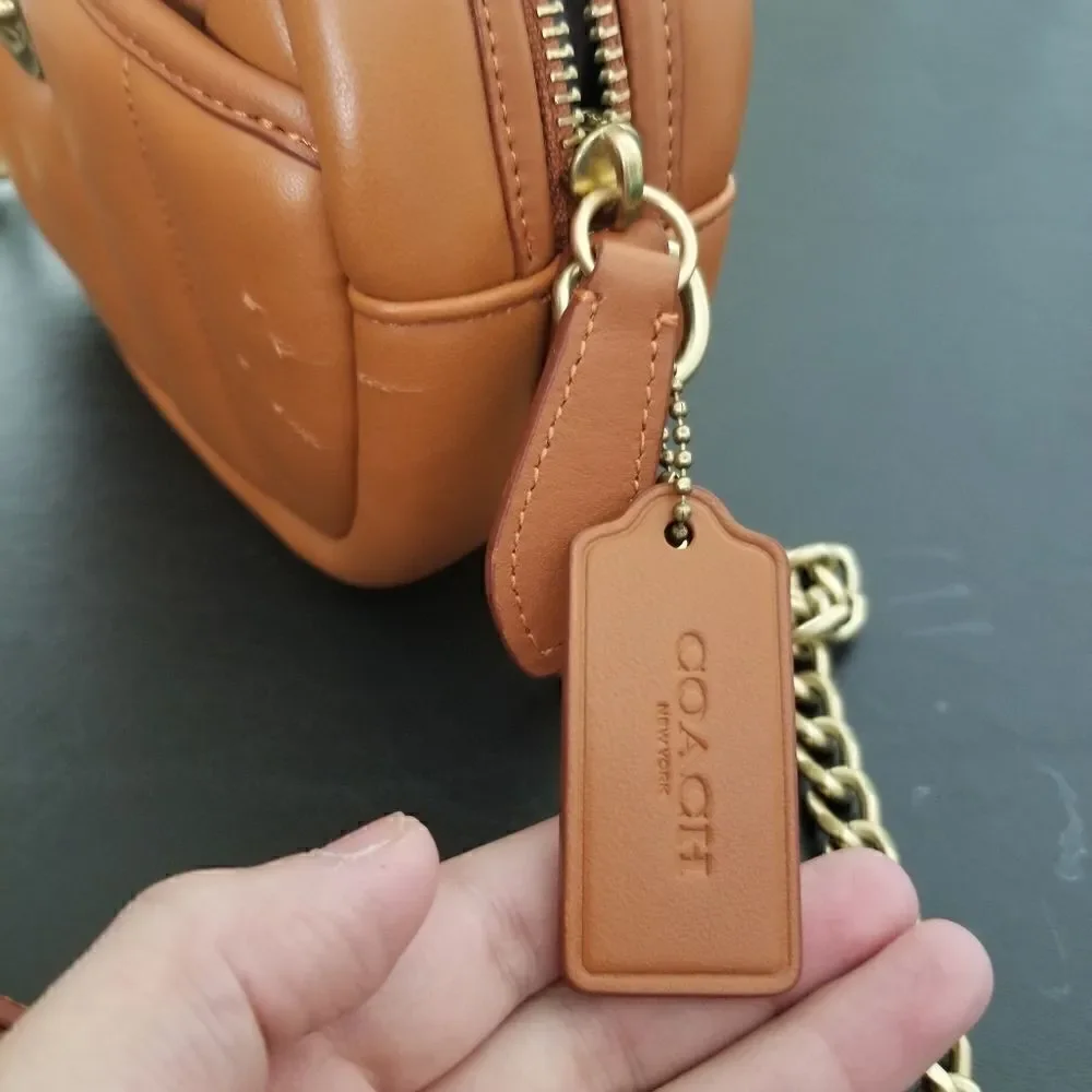 NWOT Coach Quilted Camera Bag